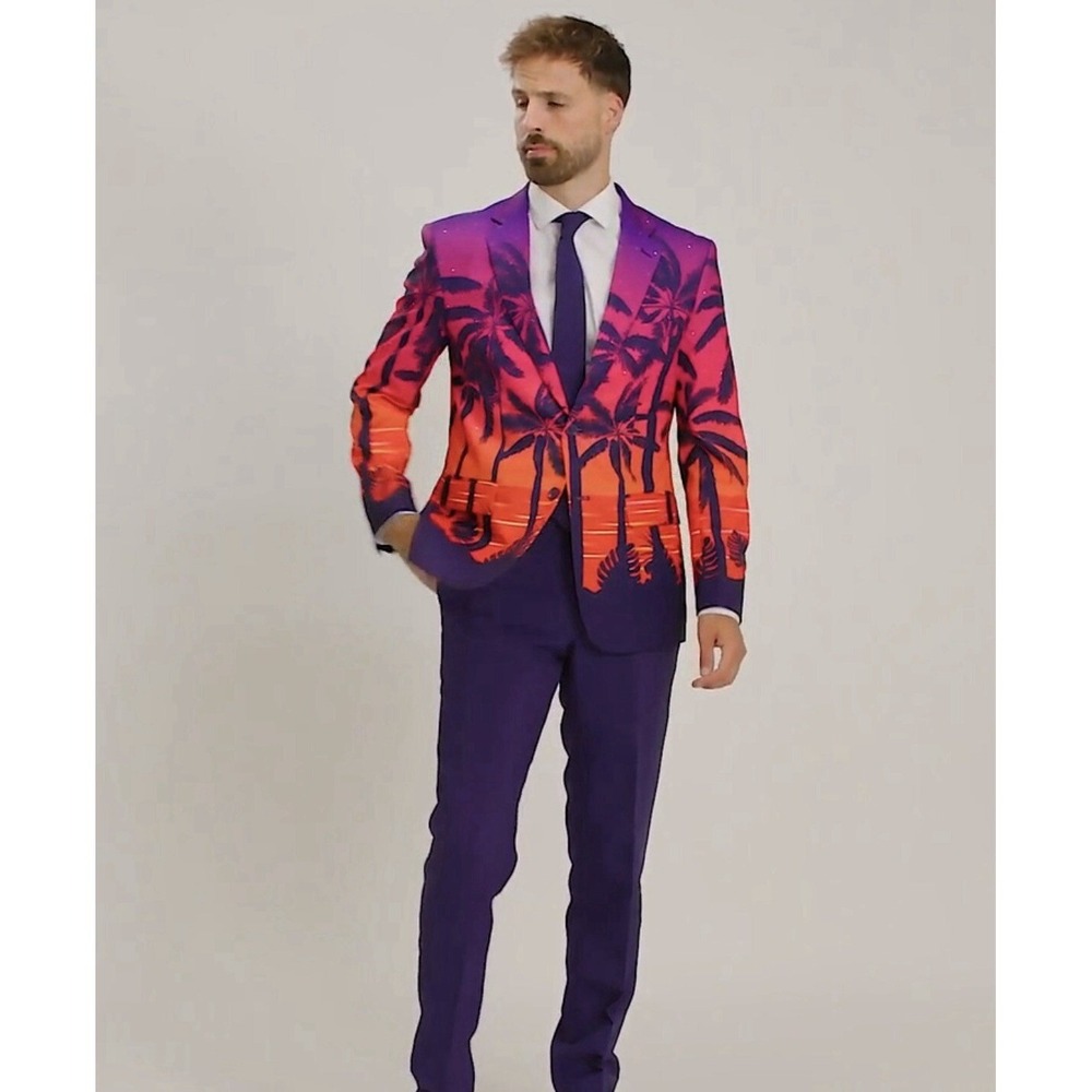 Mens Opposuits Suave Sunset Suit Jacket Blazer Size 50 NWT